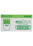 ecoStick Sugar Substitute Stevia | Green Stick | 2000 Count