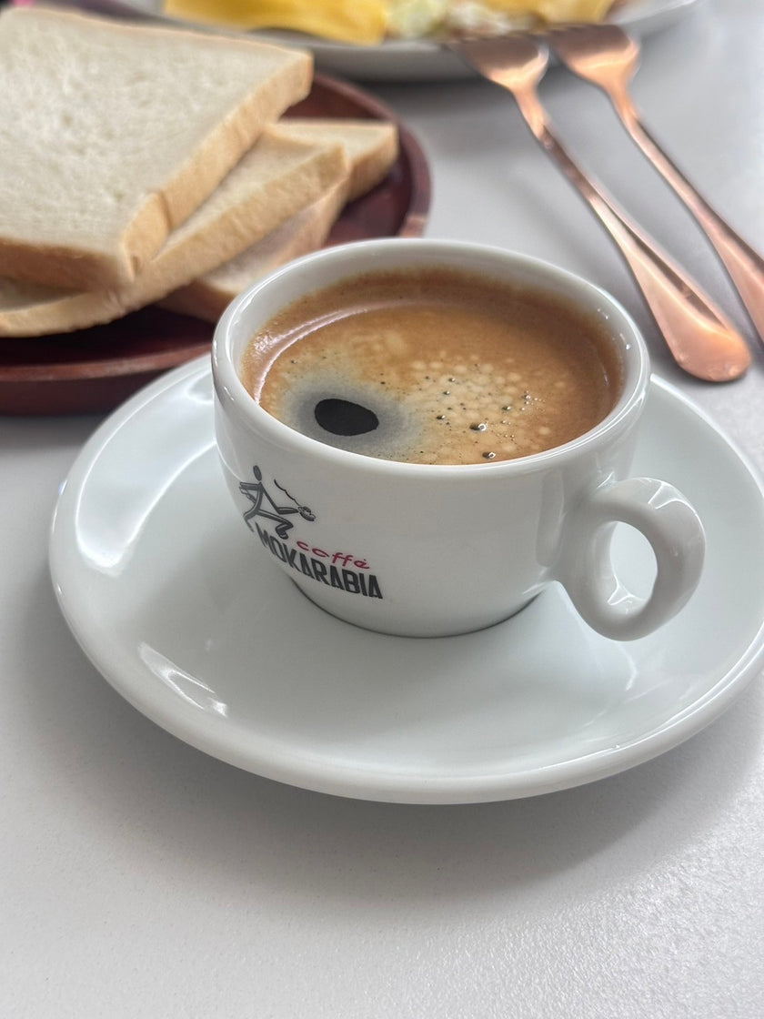 Mokarabia Capuccino Cups and Saucers (Set of 6)
