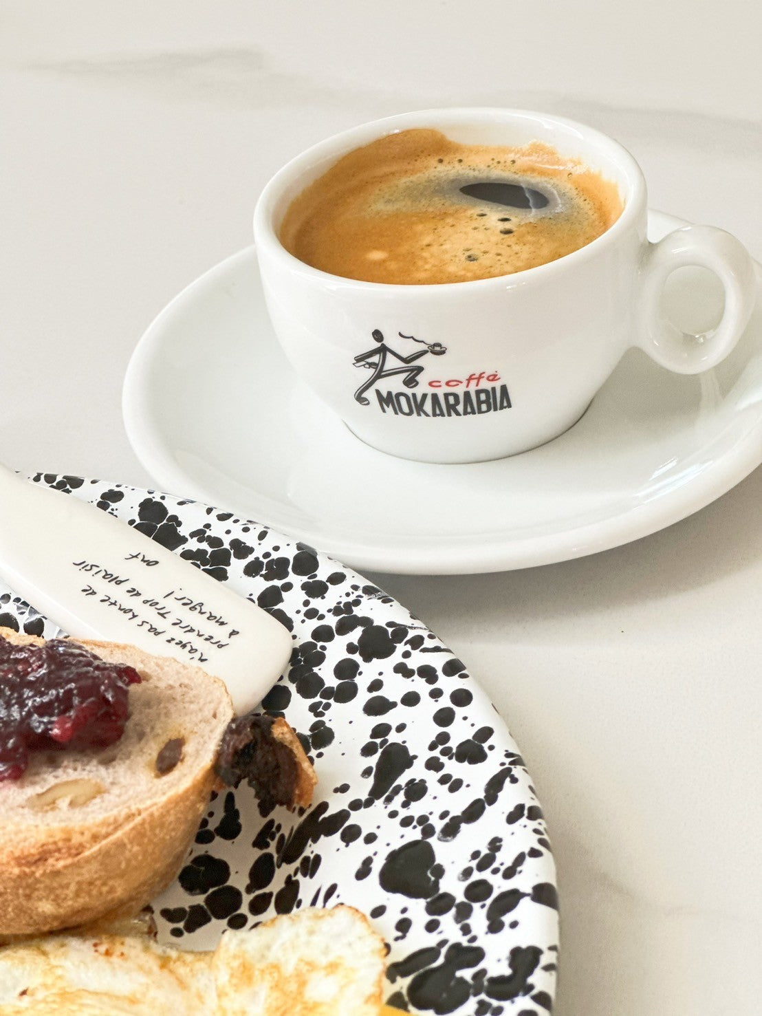 Mokarabia Capuccino Cups and Saucers (Set of 6)