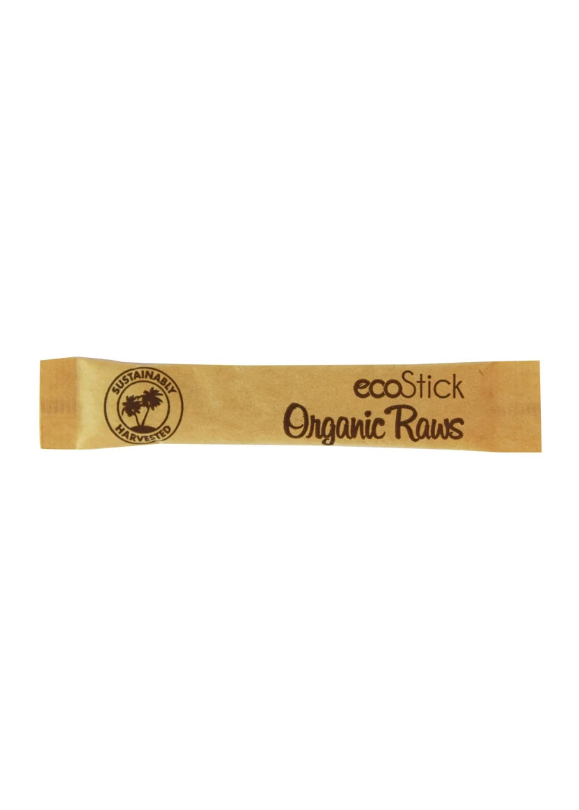 ecoStick Organic Raw Brown Sugar Stick | 2000 Count