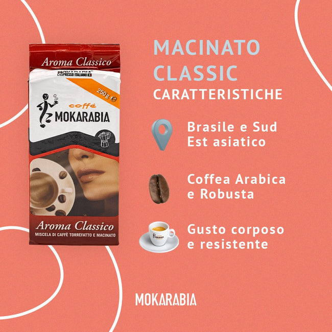 Mokarabia Classic Pre-ground 8.8 ounce