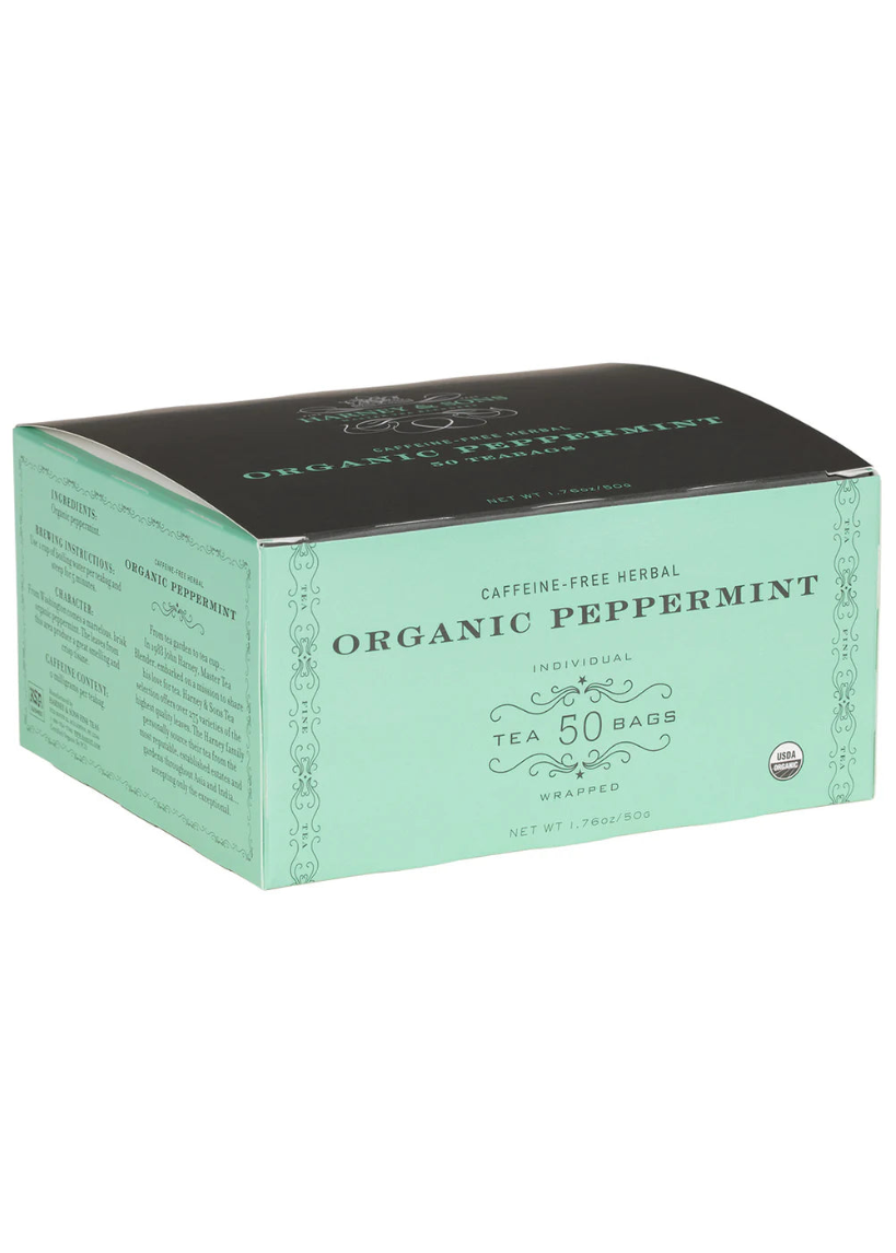 Organic Peppermint Herbal (50 teabags)