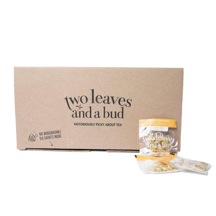 Organic Chamomile Herbal Tea (100 Sachets)