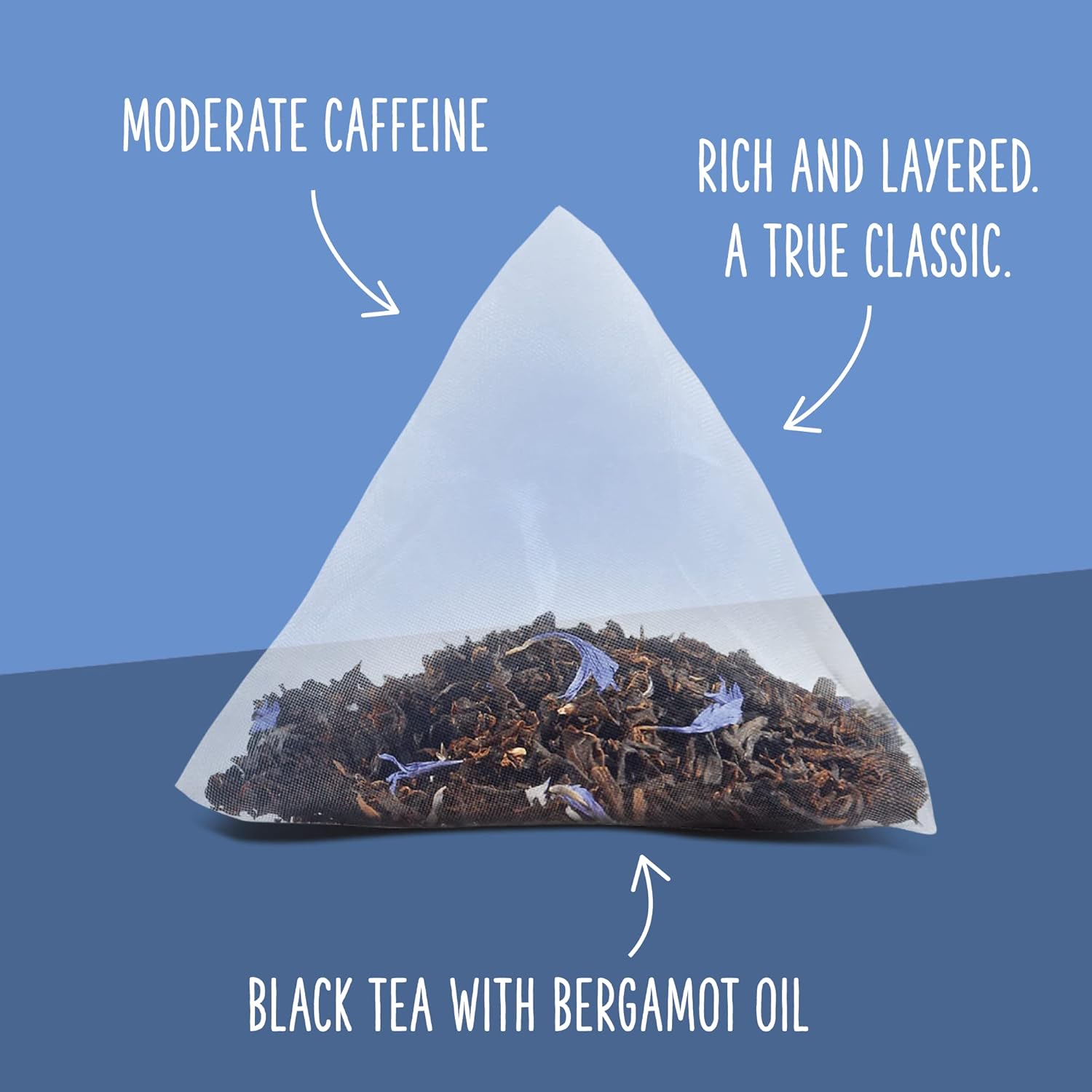 Organic Earl Grey Black Tea (100 Sachets)