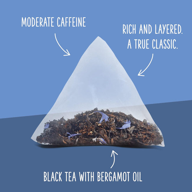 Organic Earl Grey Black Tea (100 Sachets)