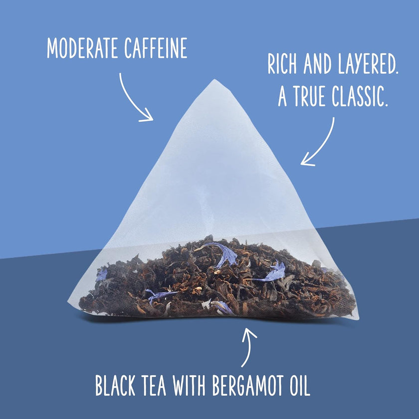 Organic Earl Grey Black Tea (100 Sachets)