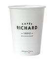 Cafés Richard To-Go-Cups  / Paper [12 ounces]