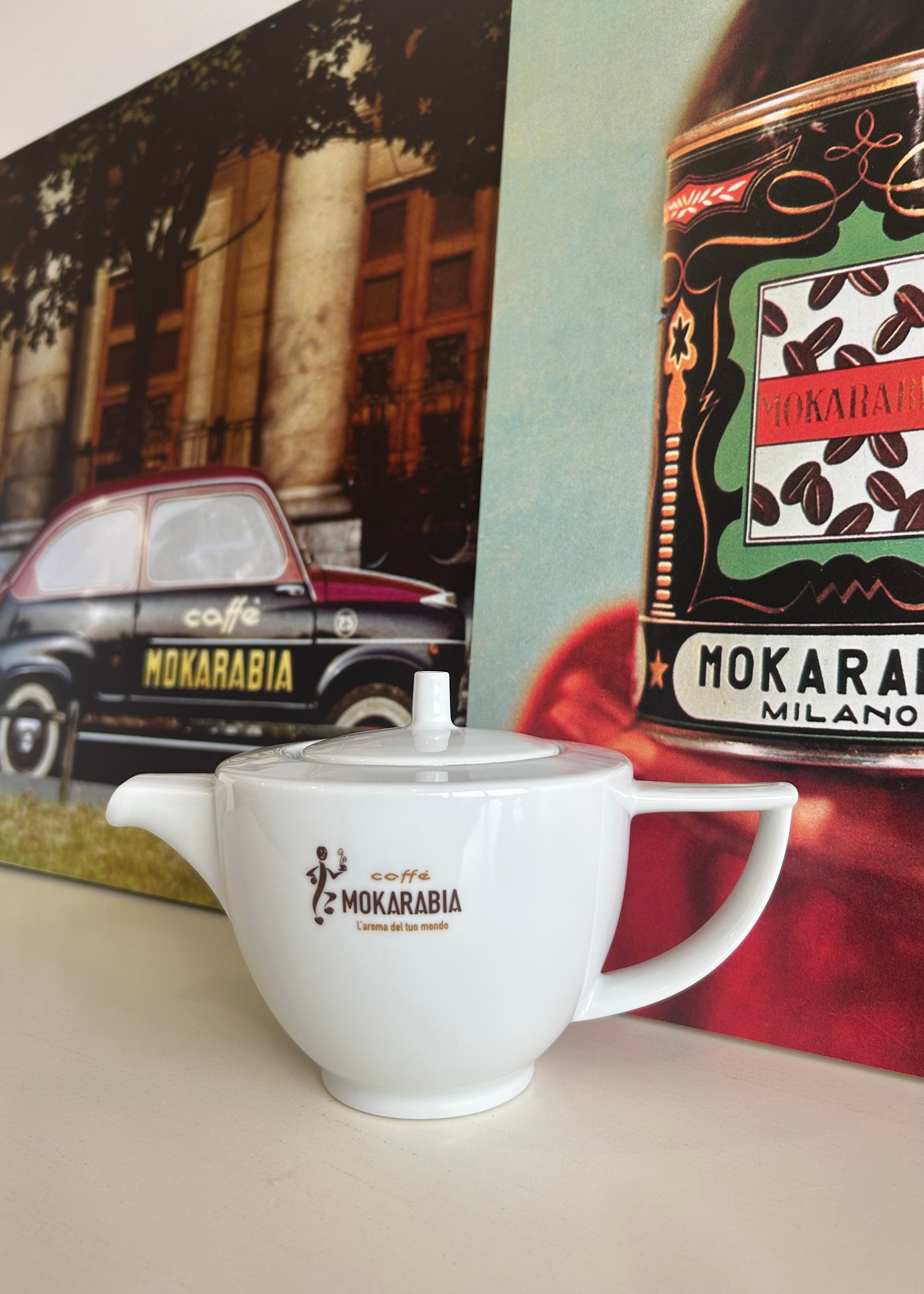 Mokarabia Creamer & Teapot