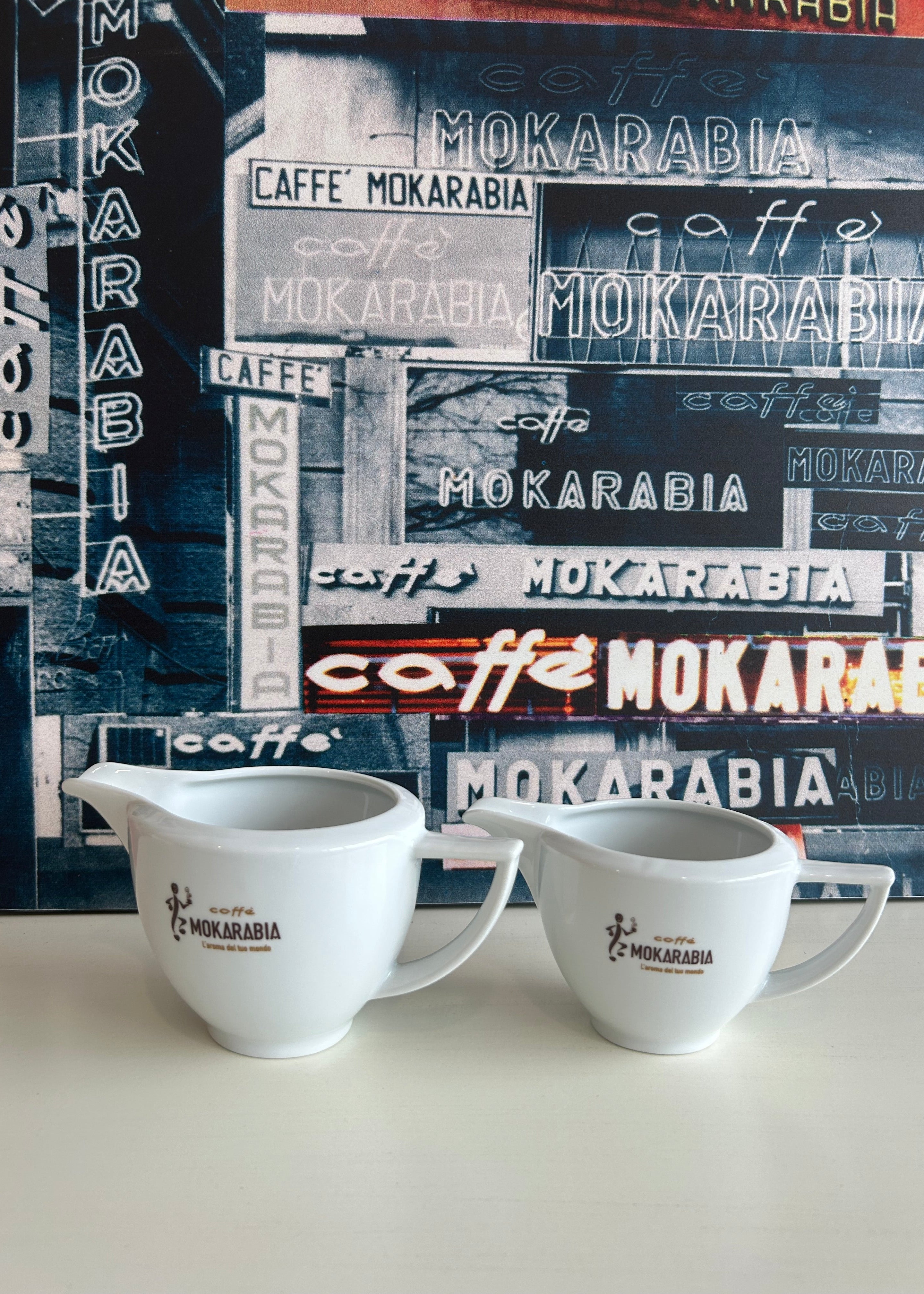 Mokarabia Creamer & Teapot