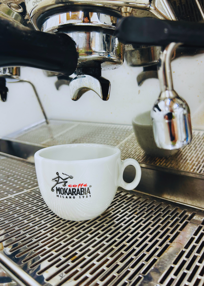 Mokarabia Capuccino Cups and Saucers (Set of 6)