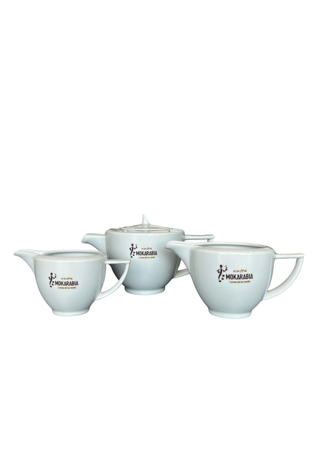 Mokarabia Creamer & Teapot