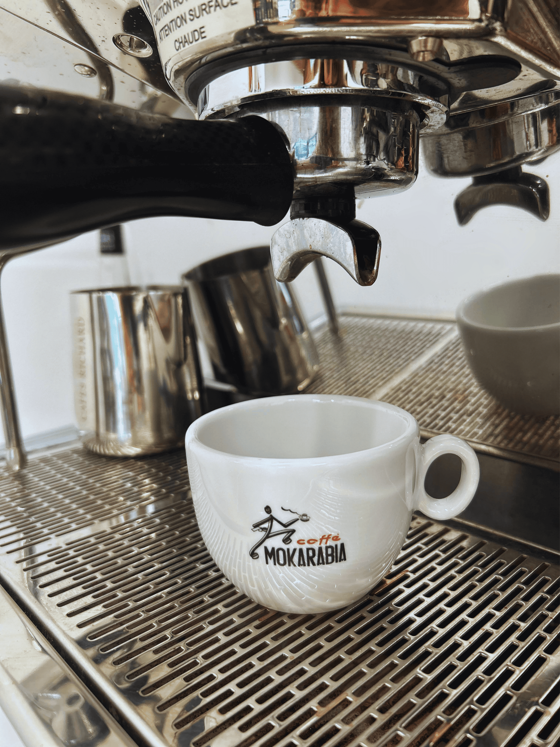 Mokarabia Capuccino Cups and Saucers (Set of 6)