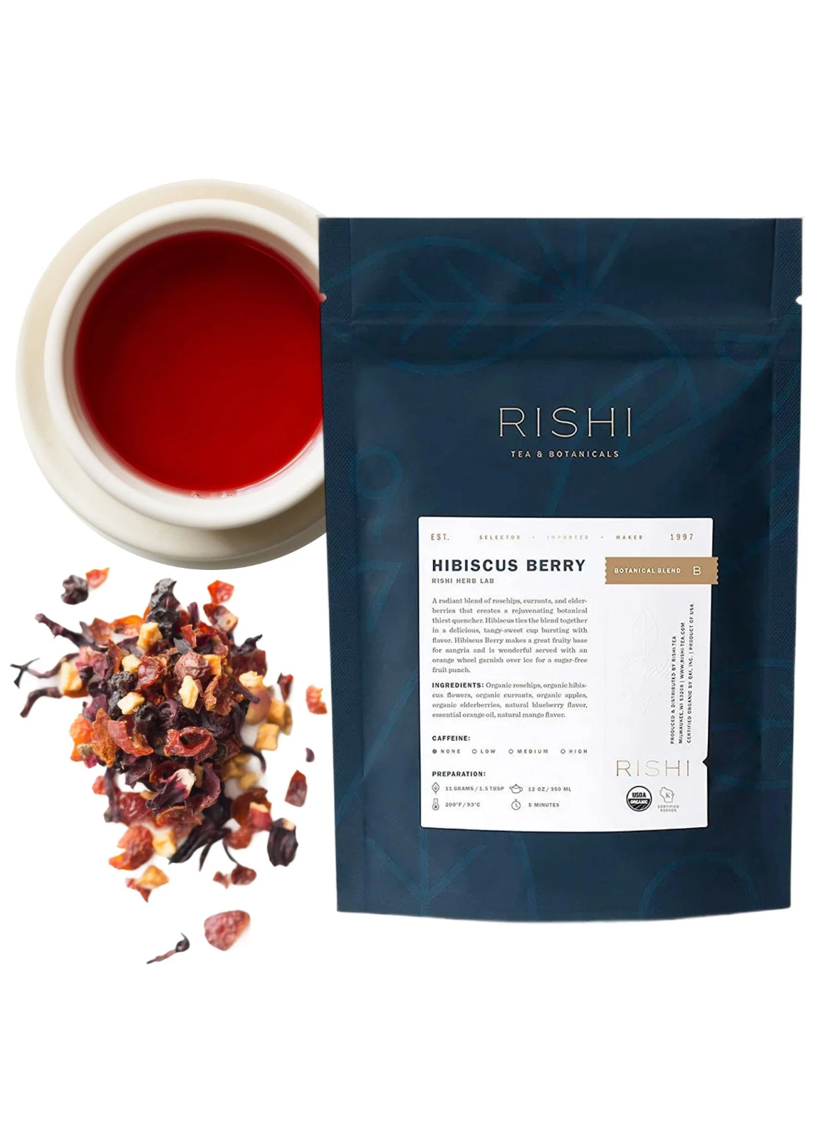 Hibiscus Berry - Organic loose leaf botanical blend
