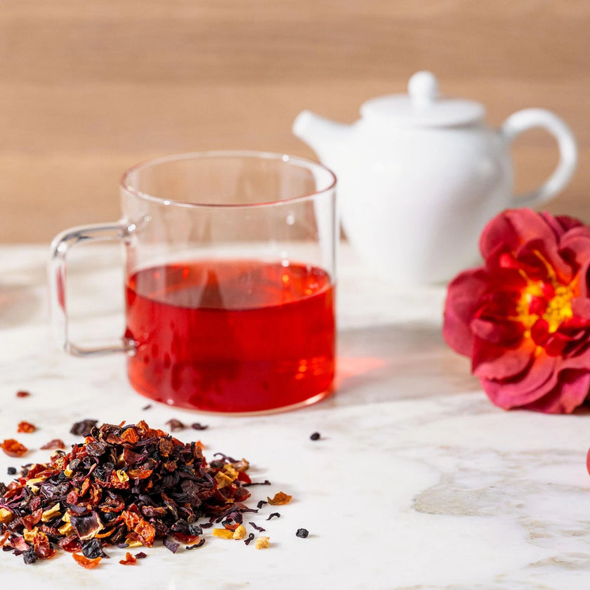 Hibiscus Berry - Organic loose leaf botanical blend