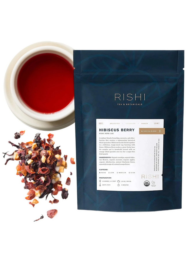 Hibiscus Berry - Organic loose leaf botanical blend